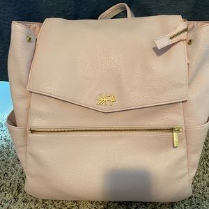 Freshly picked BLUSH PINK diaper bag